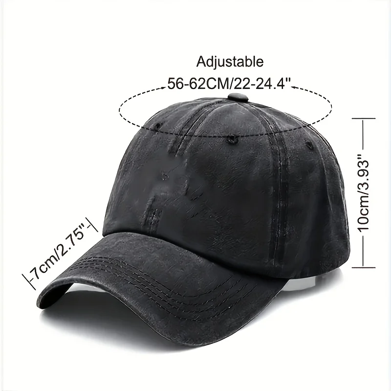 SAVE THE BEES - Vintage Style Hand-Drawn Bee Design Baseball Cap, Lightweight & Soft, Adjustable Snapback, Non-Stretch, Ideal fo
