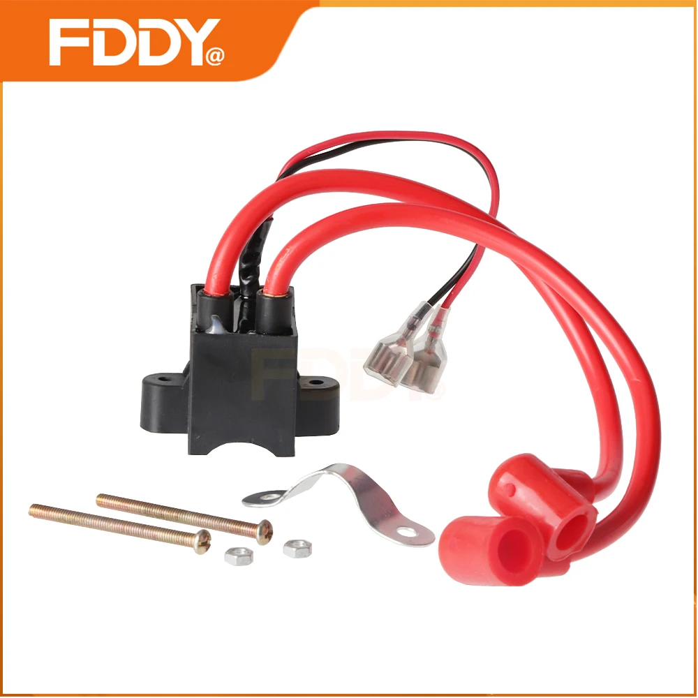 Encendido por Descarga de Capacitor de Motor FDDY LD100 - CDI con Dos Cabezales - CDI Mejorado para Bicicleta Motorizada de Gasolina YD100 de 66cc 80cc 100CC