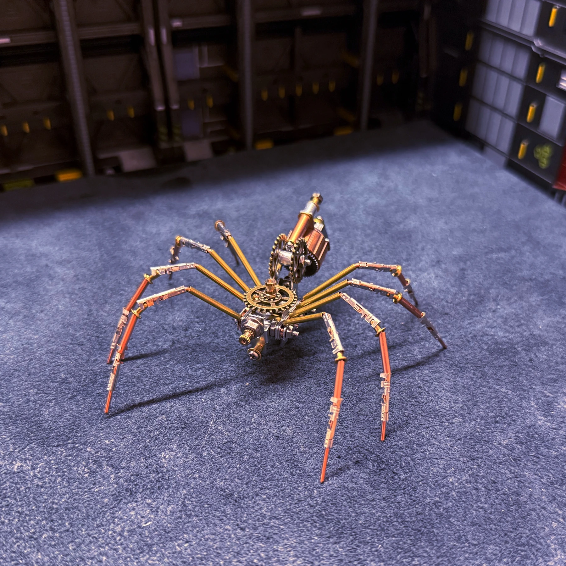 

Spider 3D Metal Mechanical Steampunk Insect Model Kit DIY Assembly Puzzle for Adults & Teens Creative STEM Project Small Crafts