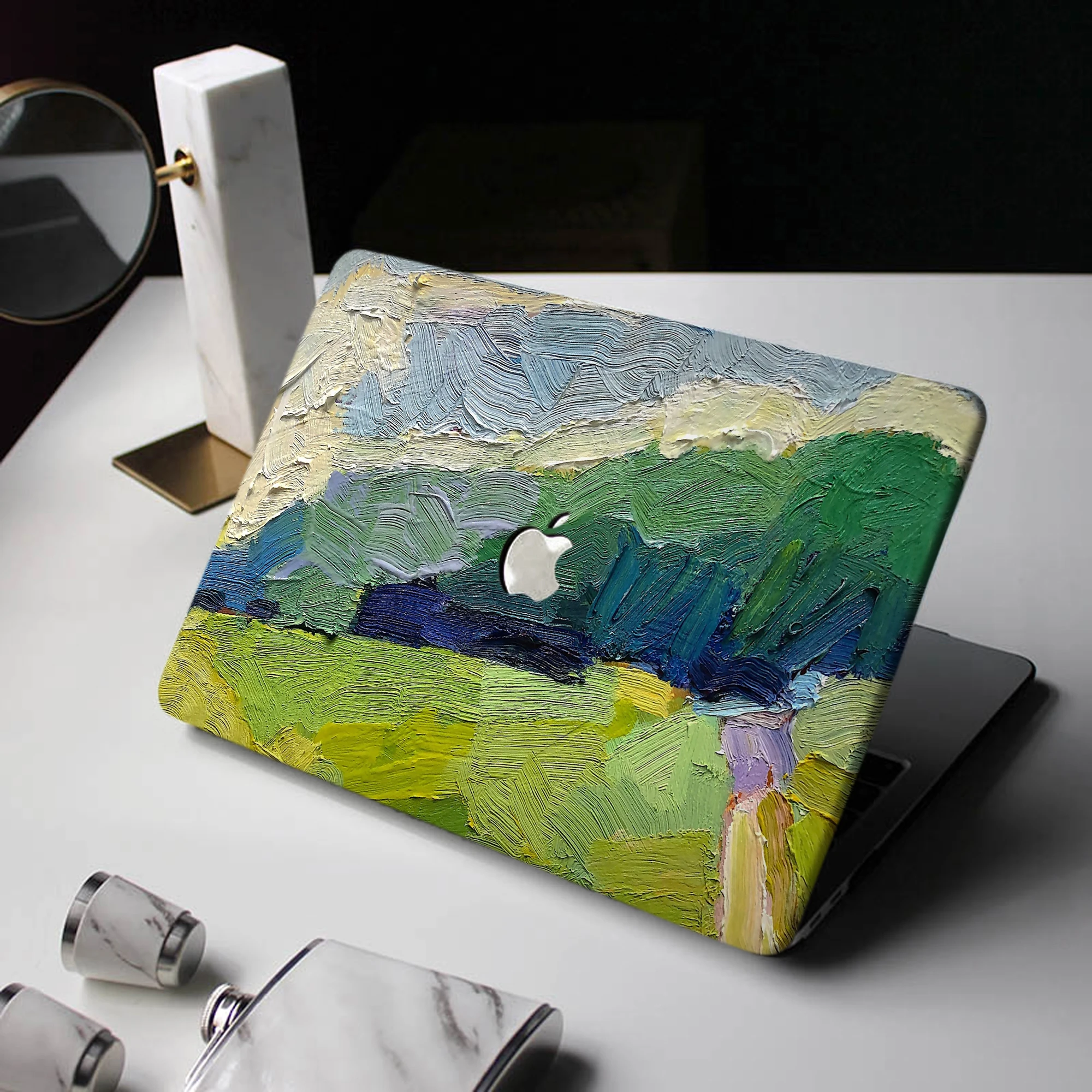 Imagem -04 - Portátil Van Gogh para Macbook Air 13 m2 A2681 A2337 A2179 A2338 m1 Chip Pro A2289 A1466 Versão Mais Recente Case do