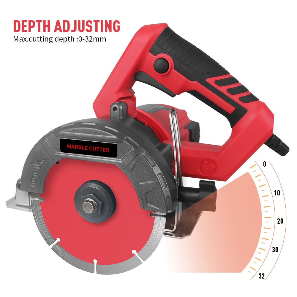 Taglierina per marmo 1400W macchina per il taglio di piastrelle di ceramica macchina per scanalare la parete canali taglierina macchina per il