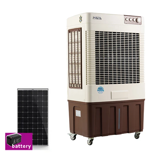 New Design Factory Price 1 Year Warranty Portable air Conditioner Cooler Mobile with Solar Panel