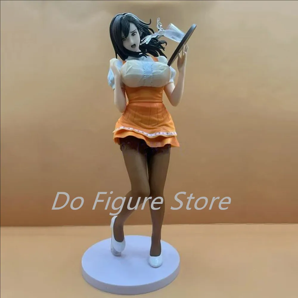 29CM Young Wife Waitress Hitomi Oda Non Heronie DRAGON Toy Non girl figure PVC Game Statue Adult Anime Action Model Doll Gifts