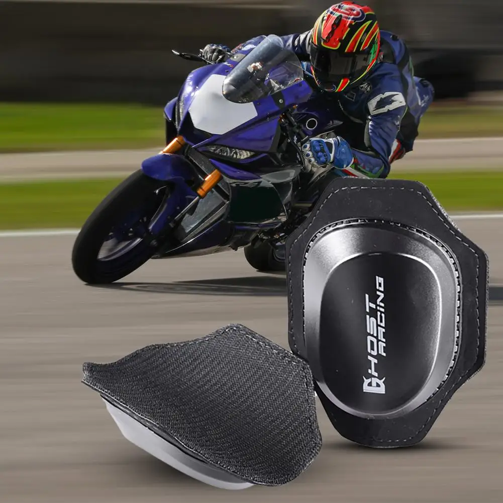 Practical Knee Sliders Adjustable Motorbike Collision Avoidance Knee Pads Sliders Lightweight Knee Brace Outdoor Supplies