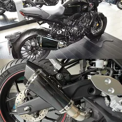 For Honda CB1000R 51mm Motorcycle Exhaust R11 Muffler with DB killer XR 252R R25 Z400 Z900 MT07 MT09 ninja650 Z750 Z800 mt03 R6