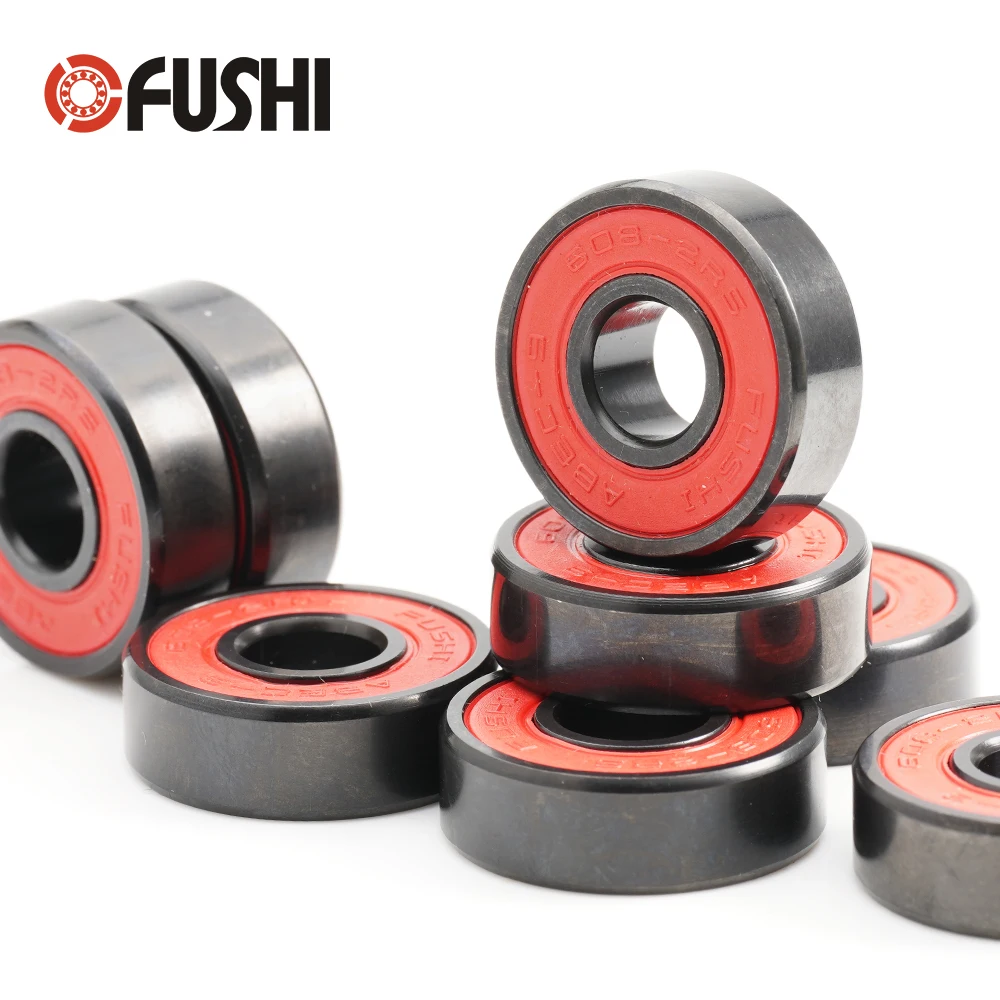 608RS 8*22*7 mm ABEC-9 Skateboard-Kugellager 8 Stück/16 Stück 608 2RS Rot Blau Versiegelt für Inline-Skates Rollschuhe Scooter-Räder – Detail 5