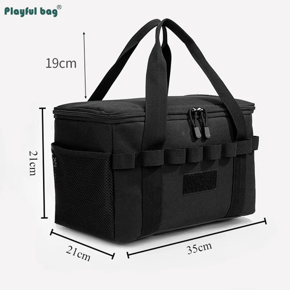 Camping Storage Bag Large Capacity Camouflage Travel Tote Bag Multifunctional Tear Resistant AVA314
