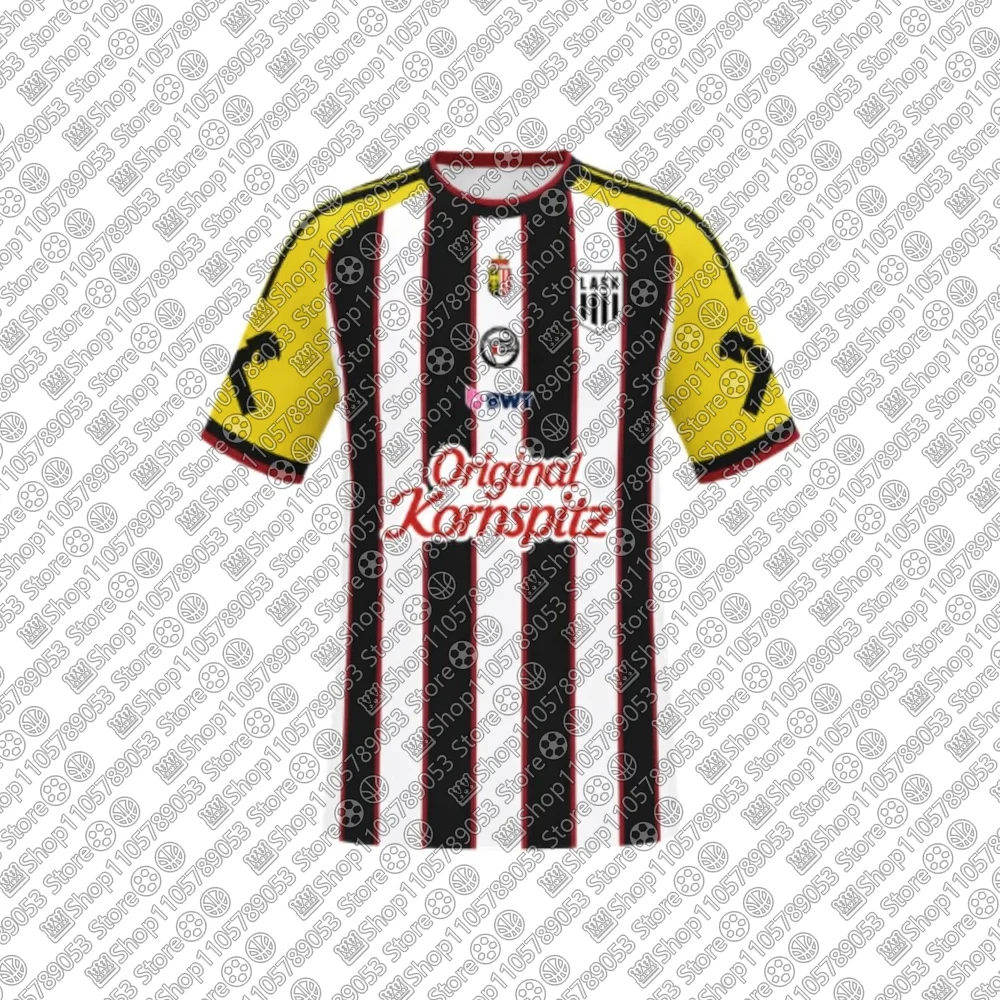Image of 2026-27 Erwachsenen-Sommer-Trikot, schnell trocknend, atmungsaktiv, LASK Heim-Fußballtrikot für Männer und Frauen, Sport-Auswärtstrikot, Familien-T-Shirt