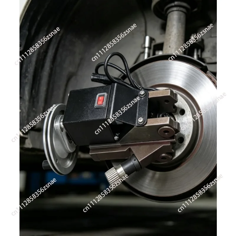 AM8700 BL-718 On-Car Brake Lathe Unit, Automotive Disc Aligner, Brake Lathe Drive Unit for Car Brake Disc Repair