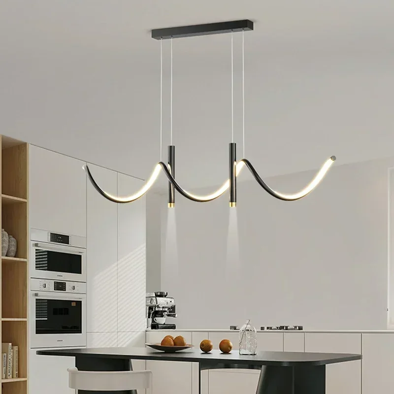 

Modern LED Pendant Lamp Home Living Dining Room Decoration Vintage Pendant Chandelier Lights Indoor Hanging Lighting Fixtures