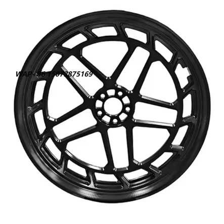 Black3 Custom Front/Rear Wheel Hubs for HD Touring/Softail/Road-121ST117 6061-T6 Aluminum Retrofit/Upgrade
