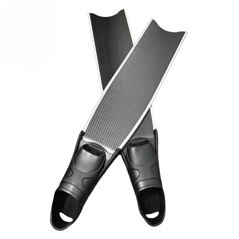 

Профессиональные ласты из углеродного волокна с покрытием для фридайвинга, подводное плавание унисекс с длинными лезвиями, рыбалка в гарпуне, ласты для плавания