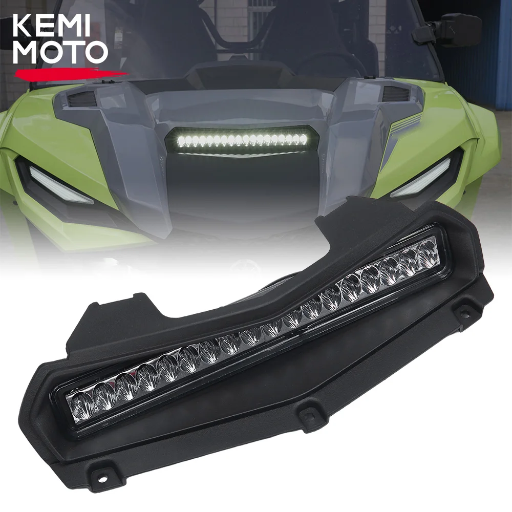 

KEMIMOTO UTV Daytime Running Light Compatible with Yamaha Wolverine RMAX2/ RMAX4 1000 2021-2022 2023 Front Grill Accent Lights