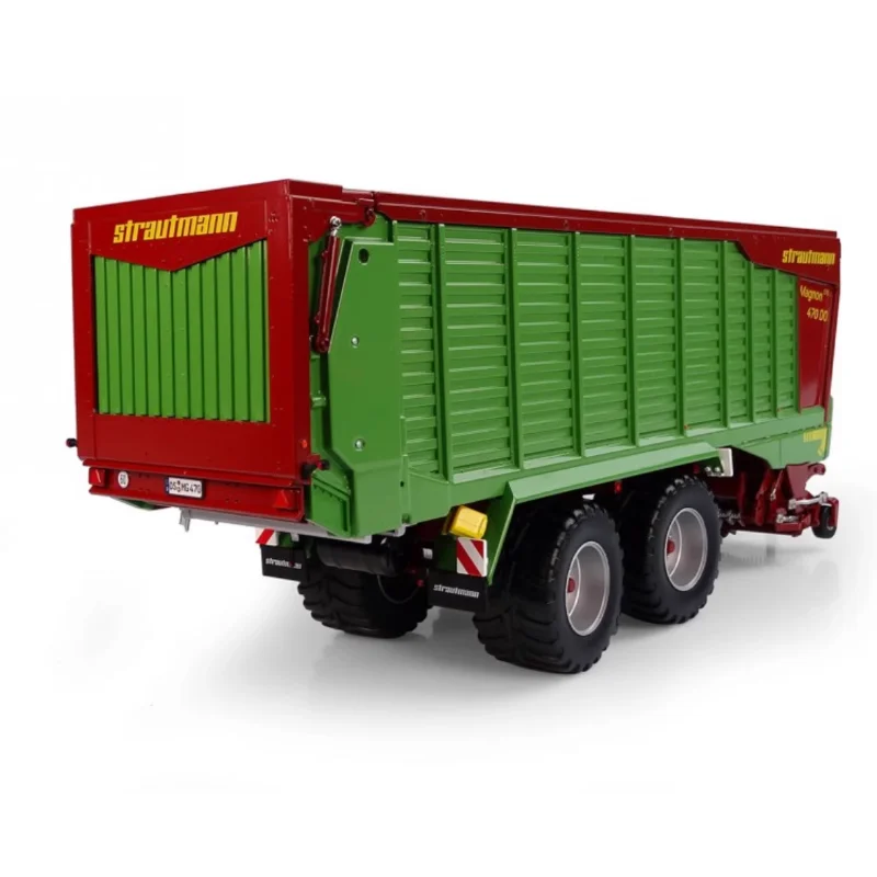 Diecast UH 1:32 Escala STRAUTMANN MAGNON 470 Feed Hay Alloy Tractor Modelo Brinquedo Colecionável Presente Lembrança Display Ornamento