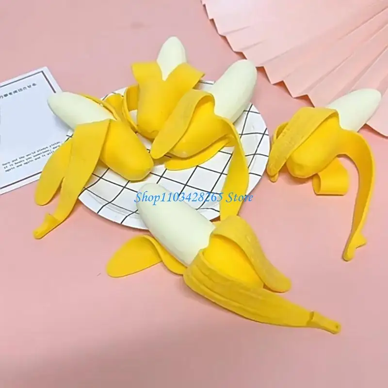 Simulazione g2te peeling banana giocattolo creativo stress da stress da stress giocattolo banana giocattolo giocattolo per