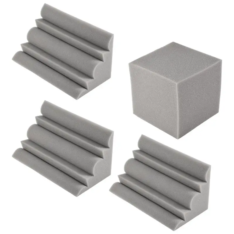 ABNL Absorption Foam Home Theatre Corner Sound Insulation Cotton Acoustic Foam Tiles Panels