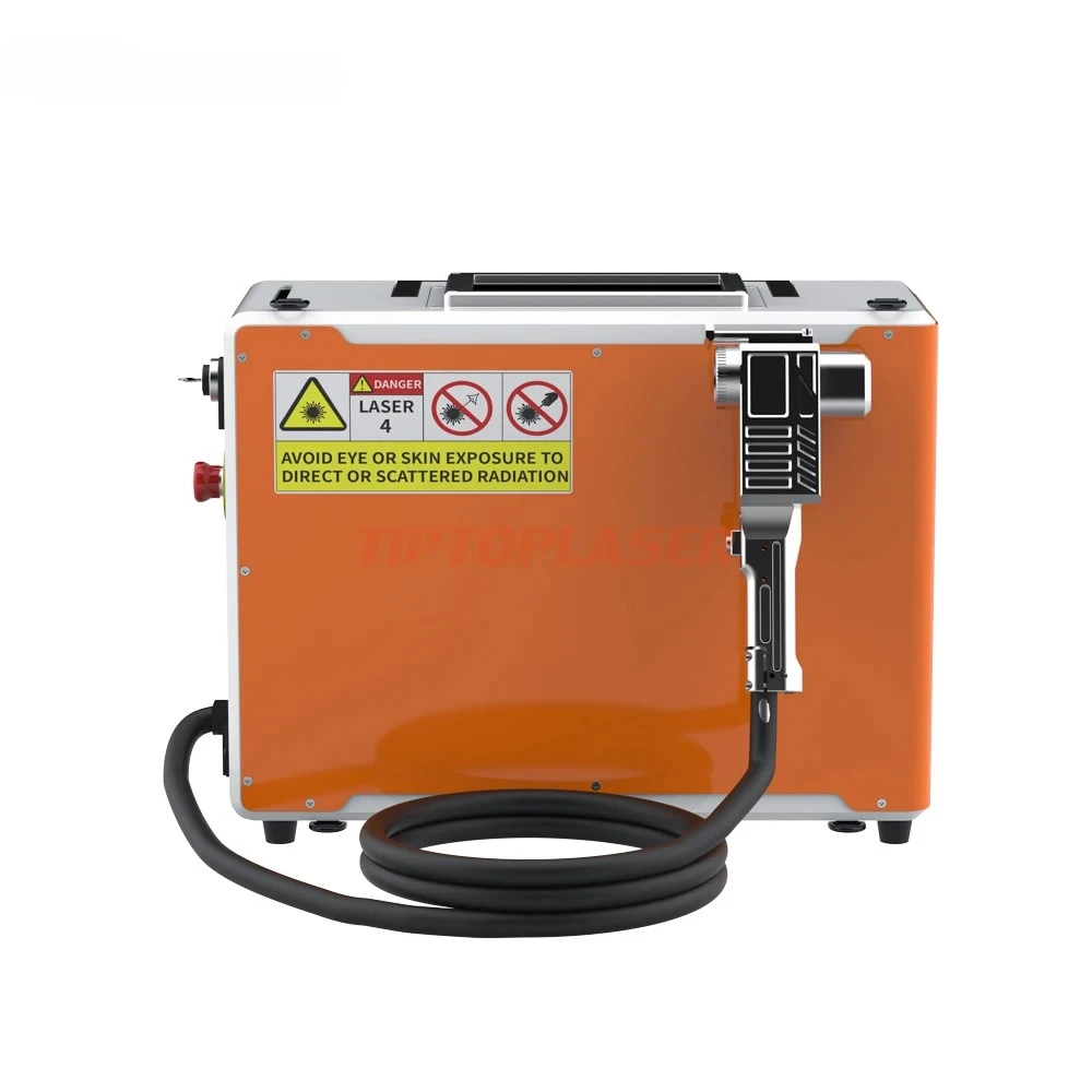 100W 200W 300W Portable Pulse Laser Cleaning Machine for Rust Paint Oxidation Layer Perfect for Automotive & Manufacturing