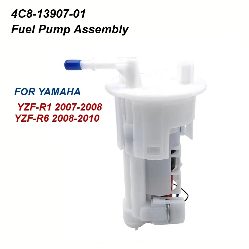 

Motorcycle Fuel Pump Assembly For Yamaha YZF-R1 2007 2008 YZF-R6 2008 2009 2010 4C8-13907-01 4C8-13907-01-00 101962-2061