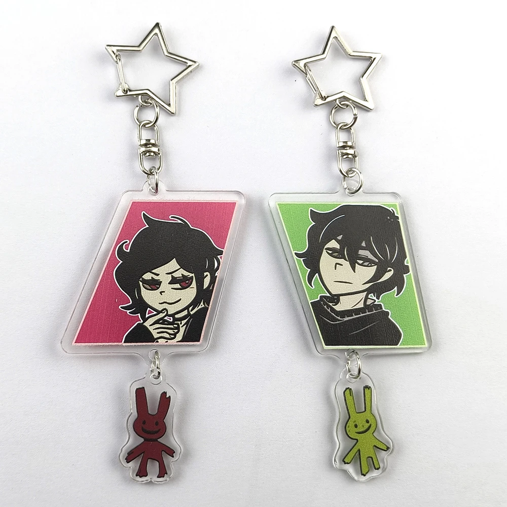 Game The Coffin of Andy And Leyley Cosplay COSTUME Acrylic Key Chains Keyring Prop Xmas Gift
