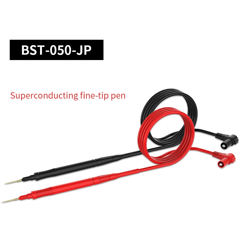 Best BST-050-JP Super Conductive Multimeter Probes Replaceable Accurate Measurement Superfine Universal Test Leads Wire Pen