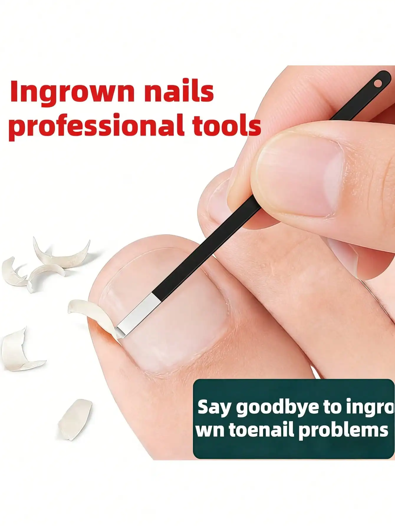 

2pcs Ultra-Thin Deep Groove Nail Clipper, Nail Trimming Auxiliary Tool For Men And Women
