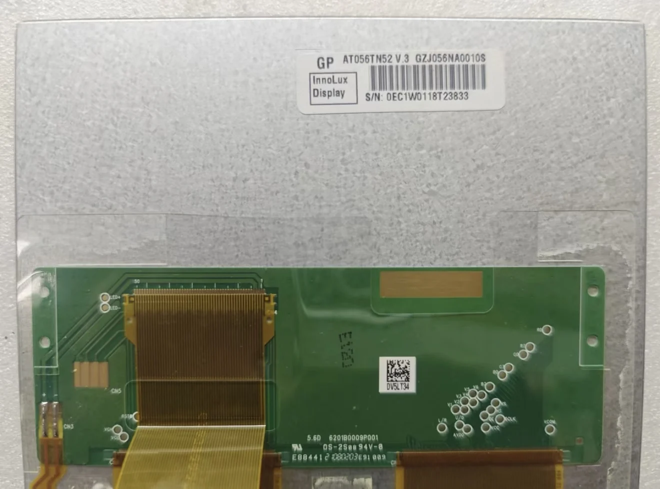 Brand-New, Genuine 5.6-inch AT056TN52 V.3 V3 and AT056TN53 V.1 V1 50P LCD Display