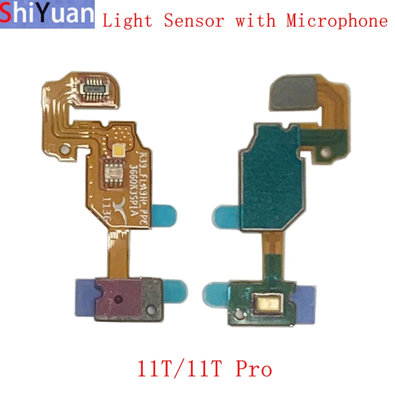 Light Proximity Sensor with Microphone Flex Cable For Xiaomi Mi 11T Pro Microphone Flex Cable Replacement Parts