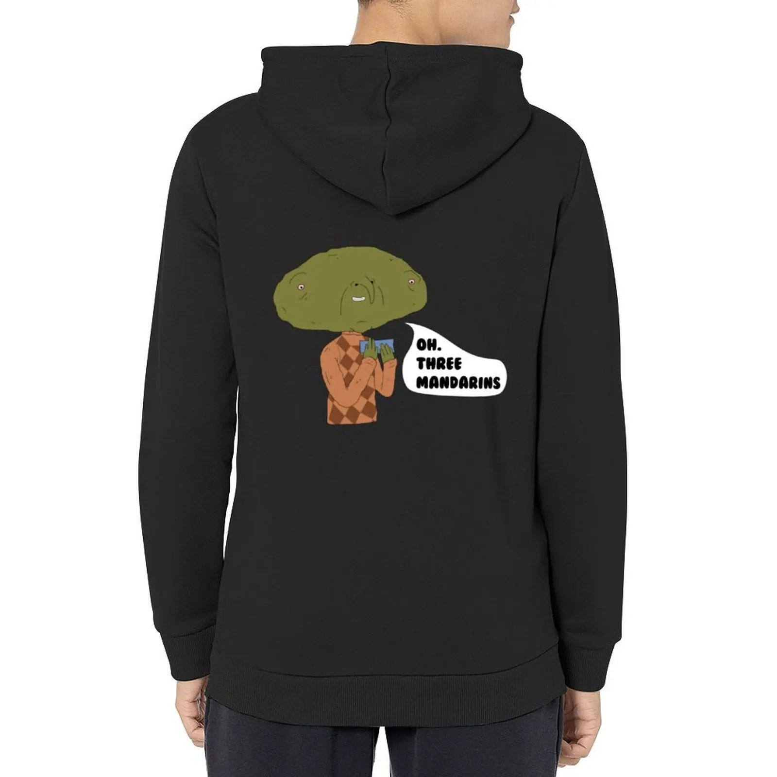 

Clarence - Three Mandarins Hoodie winter clothes japanese style graphic t shirts men men clothes hoodie oversize