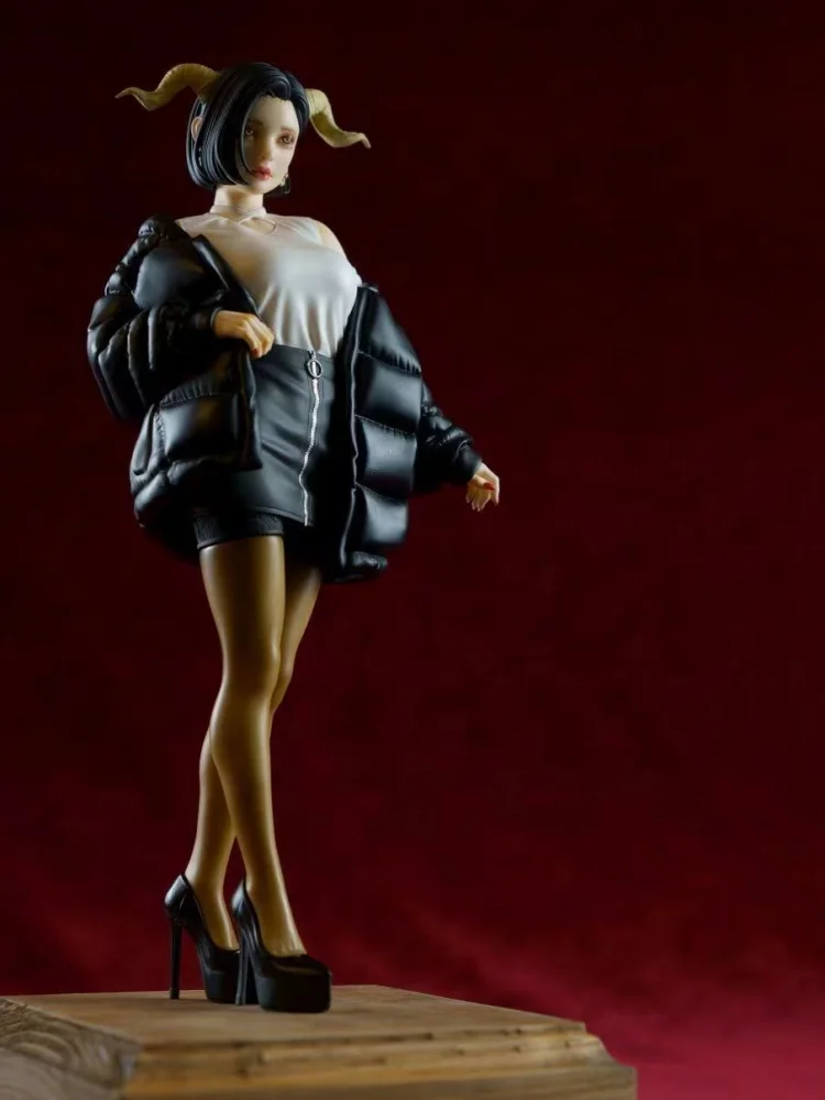 

1/24 Scale Resin Figure Assemble Model Kit The Horn Girl Unassembled Unpainted 3D printing toy ﻿