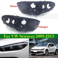 CAPQX Headlight Base Cover Head Light Back Cover For VW Scirocco 2009-2013 HeadLamp House Rear Shell Housing