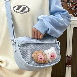 Piccole borse a tracolla per studenti di scuola per ragazze Itabag da donna con badge espositore borsa Ita borse e borsa per telefono borsa a tracolla in Nylon