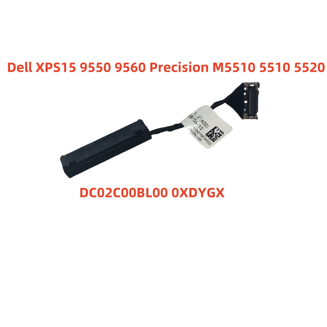 New SATA Hard Drive HDD Connector Flex Cable For Dell XPS 15 9550 9560 9570 7590 Precision 5510 5520 5530 5540 0XDYGX XDYGX