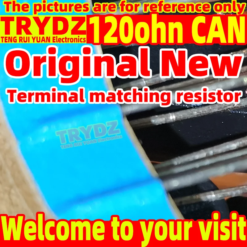 200-20pcs Original New 120 ohm CAN bus matching resistor RS485/422 terminal matching 232 communication impedance