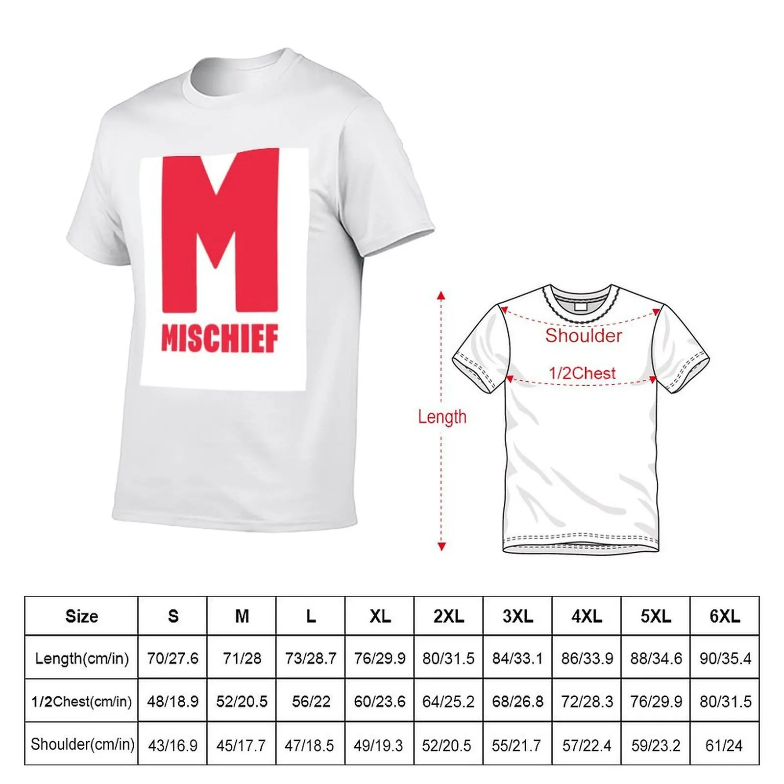 mischief theatre T-Shirt Clothing summer clothes mens designer clothes