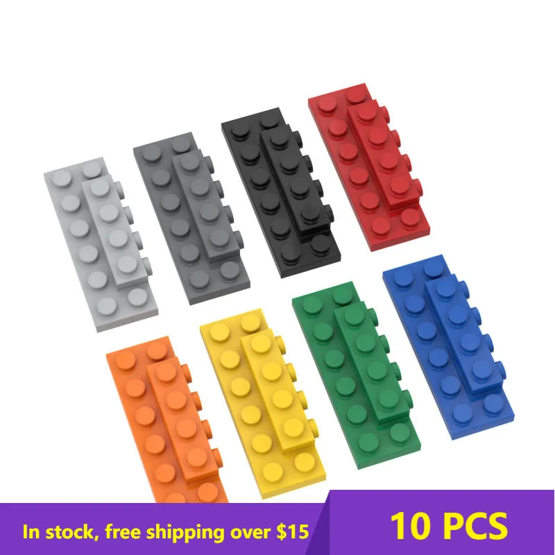 

10PCS MOC Bricks Assembles Particles 87609 2x6 for Building Blocks Parts Classic Brand Kids DIY Educational High-Tech Parts Toys