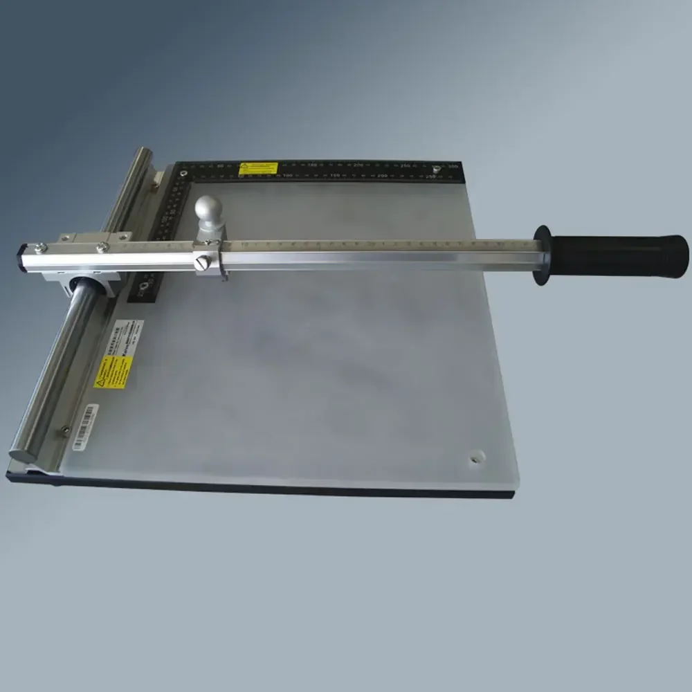 Laboratory Glass Cutter KV-C-370 KV-C-370Plus Manual ITO Glass Based Silica Gel Board Cutting Tool 28x33CM HOT SALES