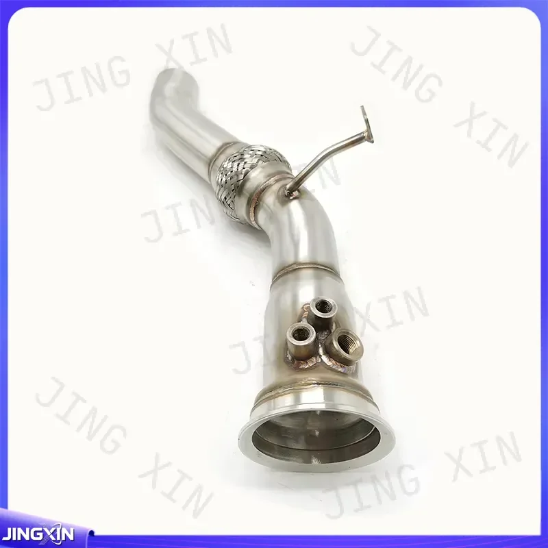 Picture 5: Custom for BMW DPF Exhaust Downpipe Closed Off Pipe M57 N2 Engine 330D 325D 530D E90 E60 Diesel Performance Removal Tool