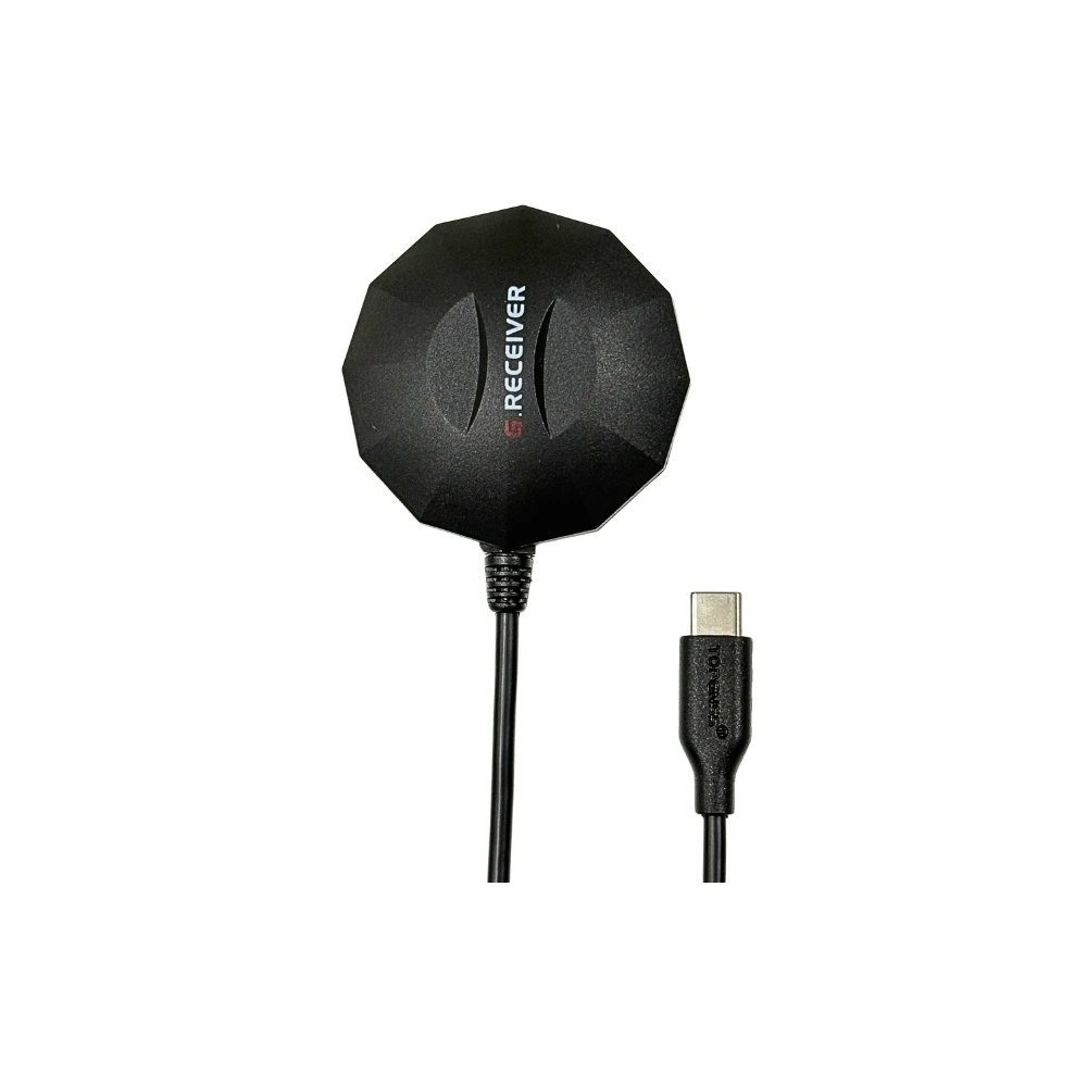 

TOPGNSS Industrial application Type USB-C GNSS Receiver M9N 1- 25Hz module antenna GPS BDS GLONASS GALILEO QZSS SBAS GNSS100L