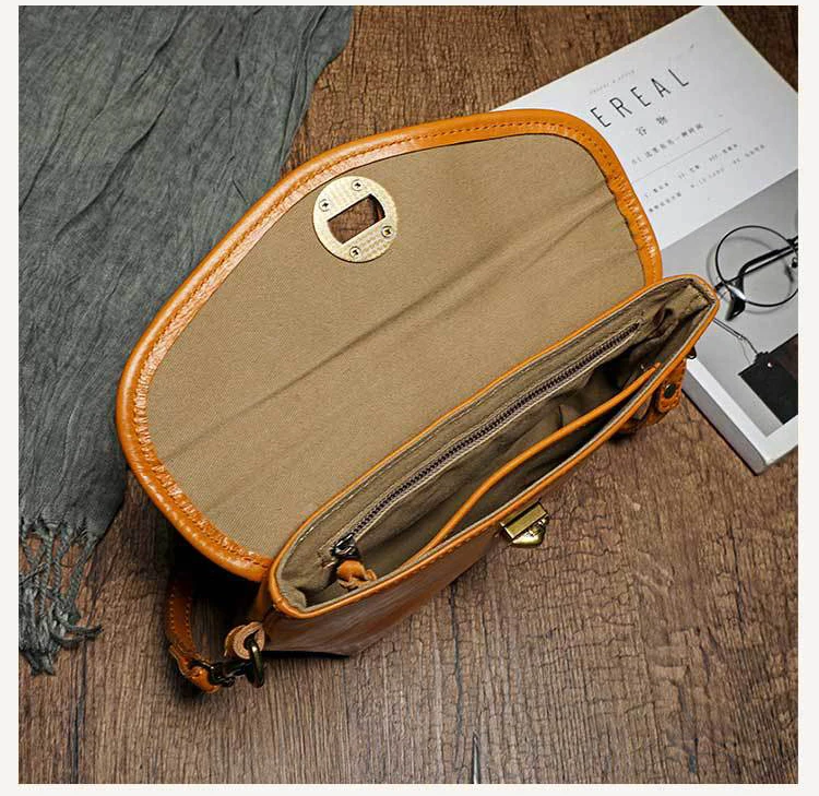 Genuine Leather Women Crossbody Bag Small Female Shoulder Handbag High Quality Mobile Phone Purse Bags for Women