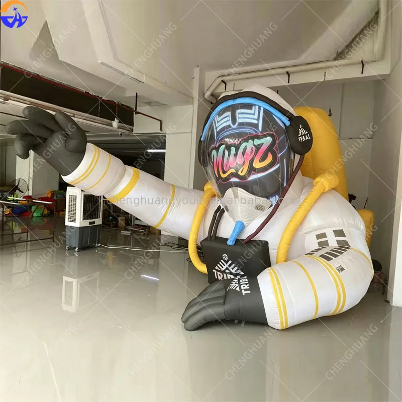 Giant Inflatable Astronaut Model, Decor Prop for Music Festival, Concert, Shopping Mall, Scenic Area & Party Ornaments