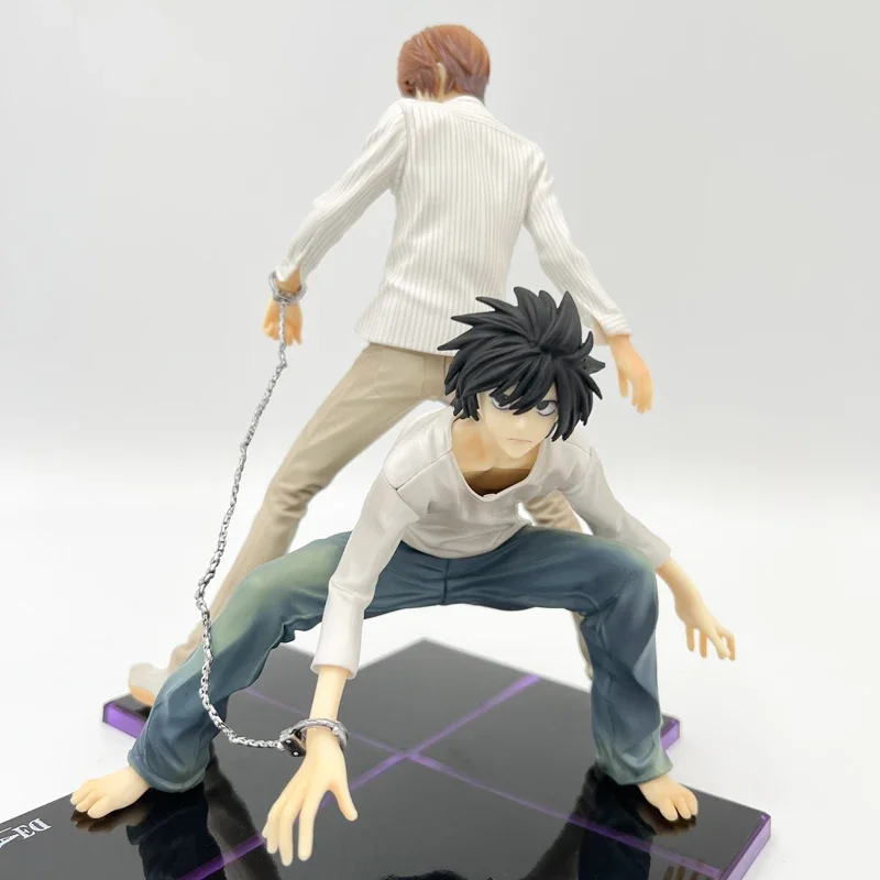 24cm Death Note Anime Figure Light Yagami L Action Figure 1160