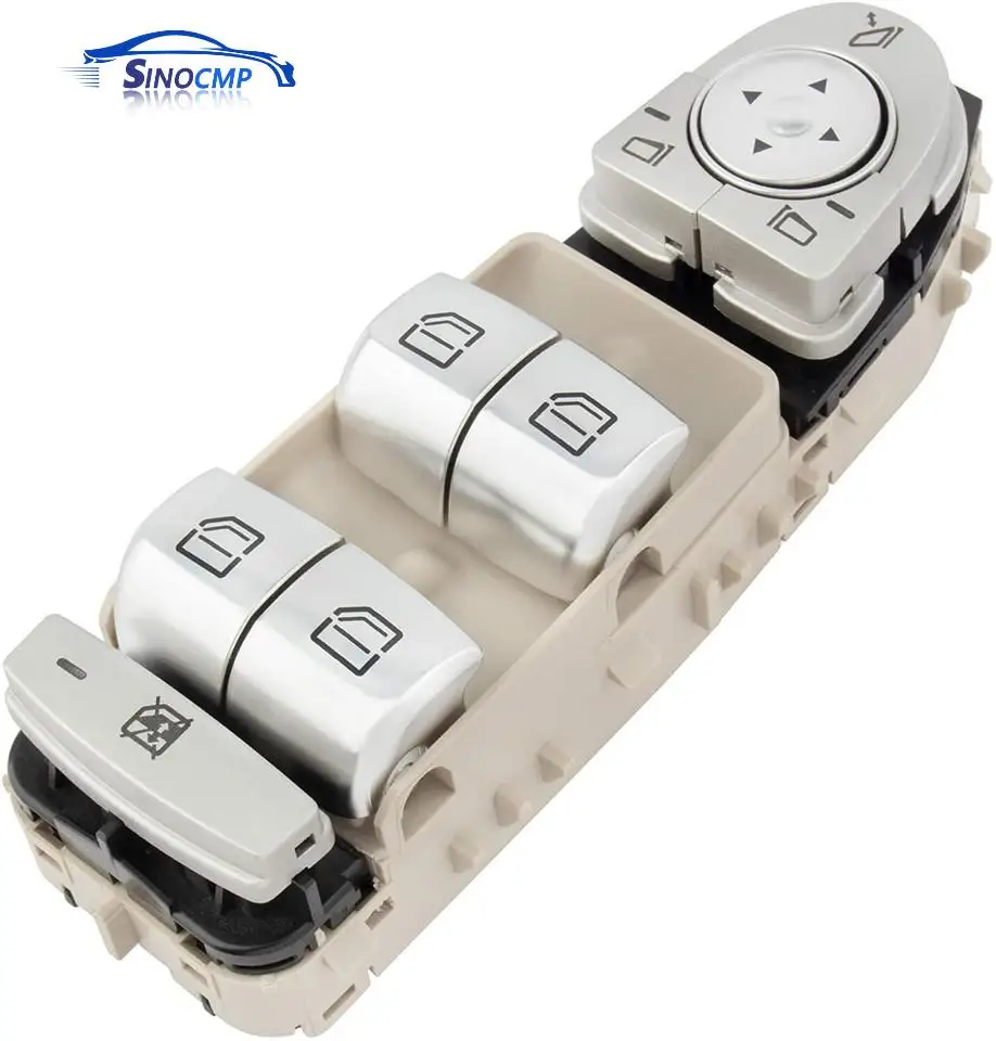 

1 PC Front Driver Window Mirror Control Switch 2059056811 A2059056811 For 2015-2018 Mercedes-Benz W205 W253 C250 C300 Car Parts