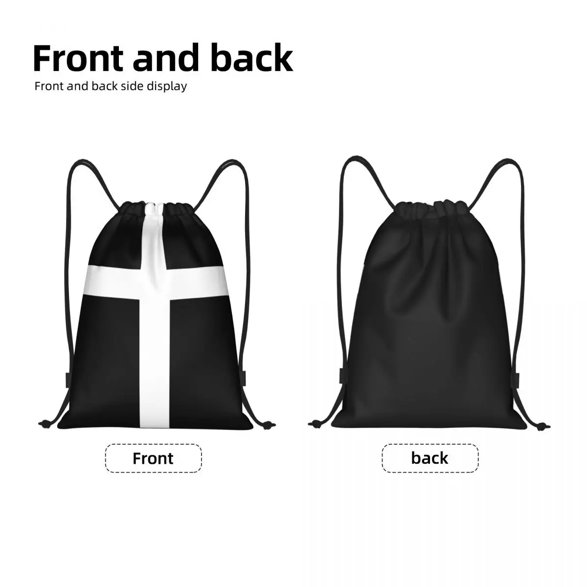 Bolso clásico personalizado con cordón cruzado de Jesús para entrenamiento, mochila de Yoga para hombres y mujeres, deportes de fe religiosa cristiana, gimnasio, Sackpack