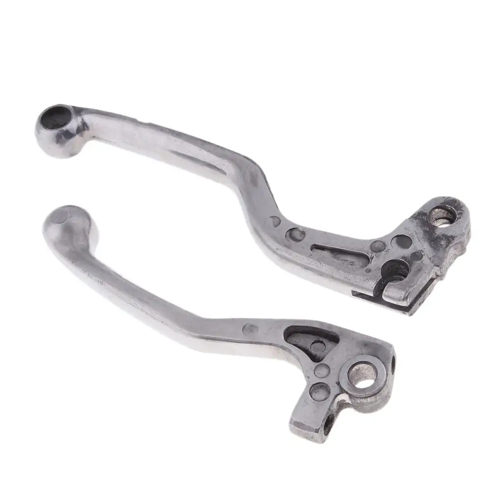 

Motorcycle Brake Clutch Lever Set Steel Handlebar Levers for Honda CR125R CR250R CRF250R CRF250X
