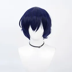 Anime Tendo Amahiko Cosplay Wig Charisma House Short Heat Resistant Synthetic Hair for Halloween costume Party Role Play Wigs