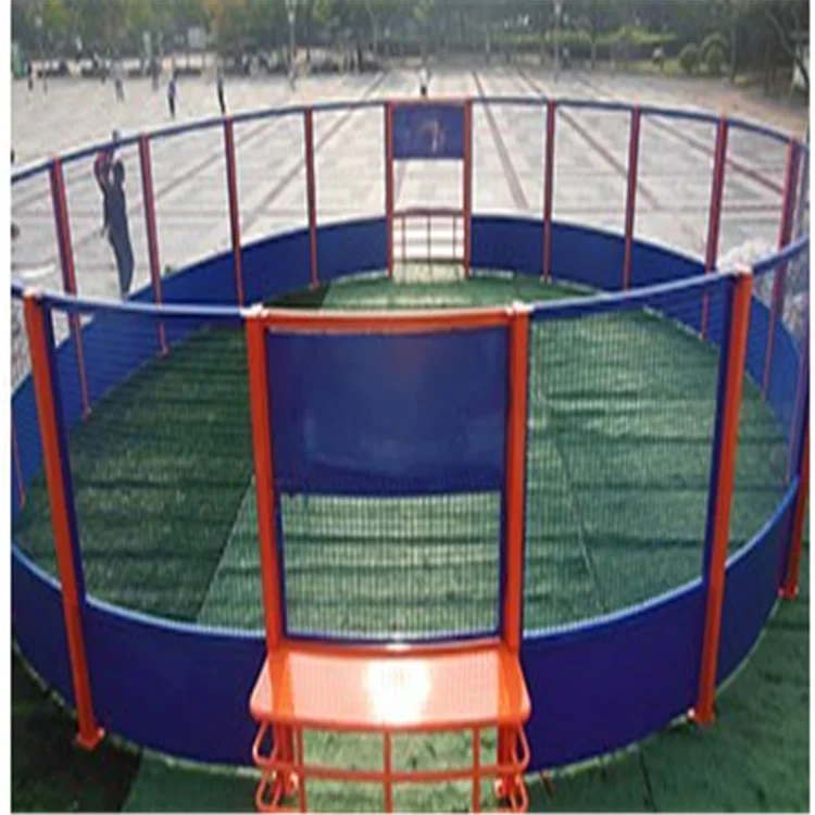 Venta caliente 6m portería de fútbol al aire libre entrenamiento fútbol baloncesto en la misma jaula de paso