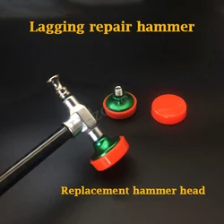M8 Thread Car Dent Repair Kit Glue Hammer Head Replacement Head TPU Percussion Body Dent Repair Hamme