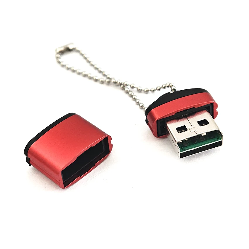 Mini USB SD/TF Card Reader USB 2.0 For Mobile Phone Memory Card Reader USB Adapter For Laptop Accessories Red/Black/Yellow