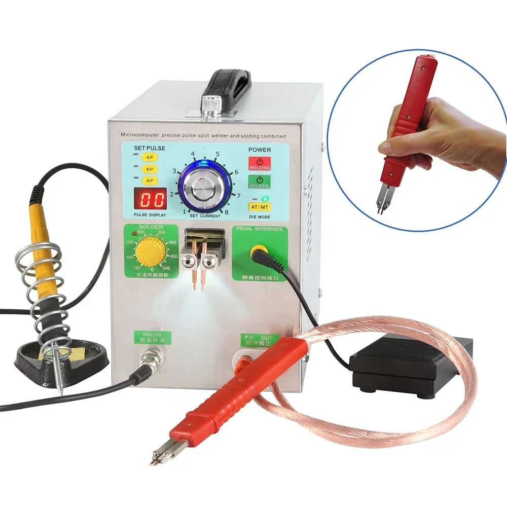 Battery Spot Welder Portable Spot Welding Machine 71A Welding Pen and Soldering Iron