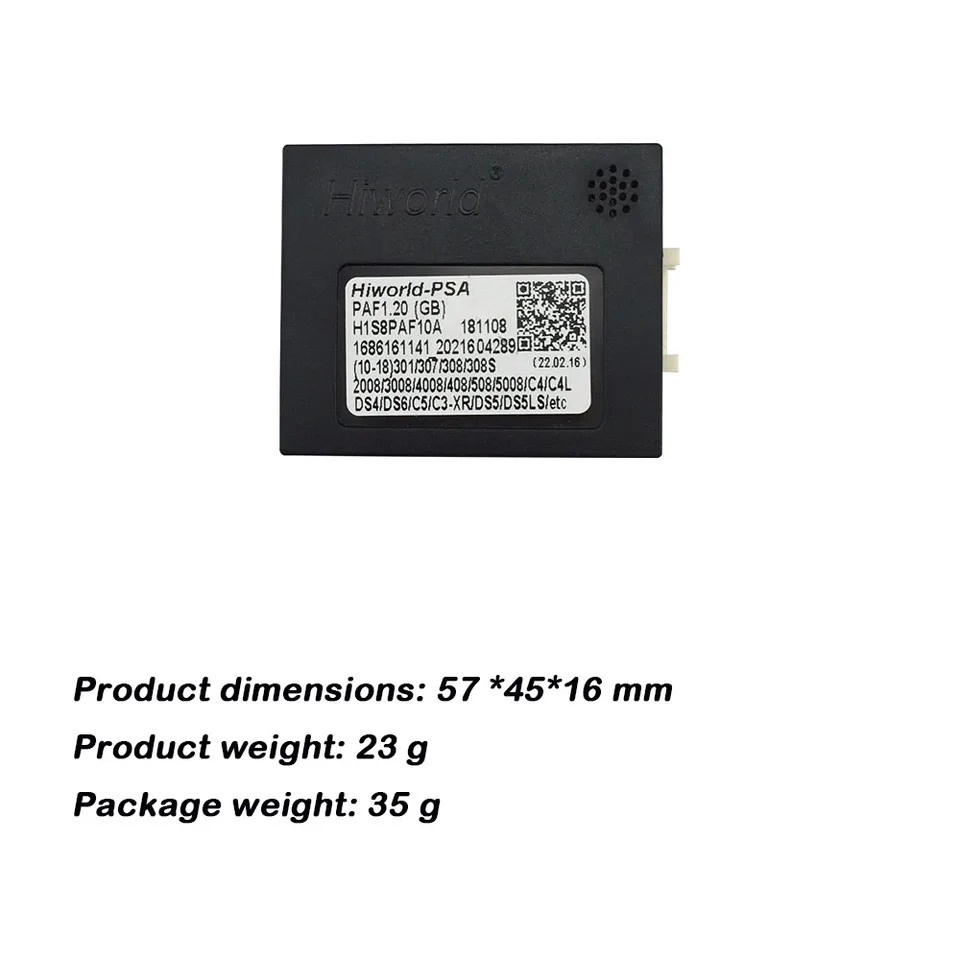 Car Radio Android Head Unit CAN Bus Decoder Adapter For Peugeot
